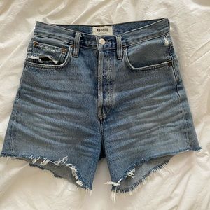 AGOLDE Riley shorts in snapshot